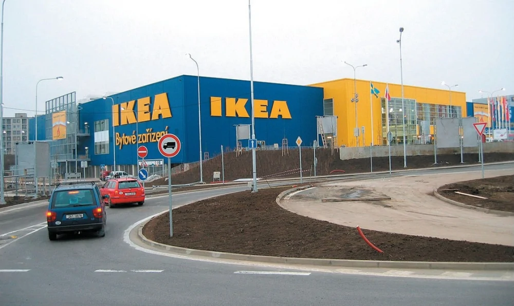 Průmyslové stavby - Ikea černý most - Stavební dozor Brno