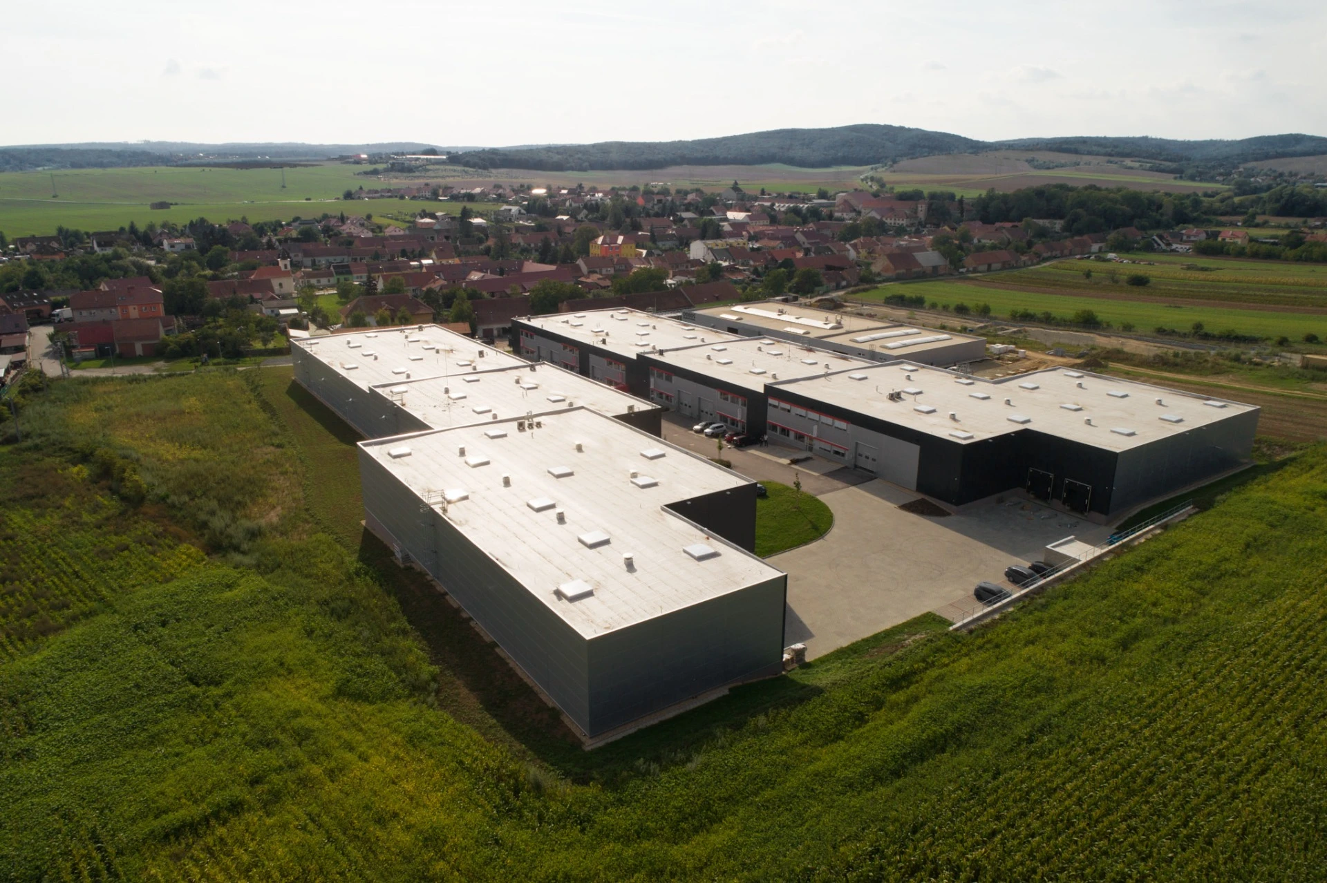 Průmyslové stavby - SZ Troubsko - stavební dozor Brno